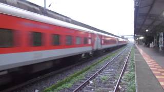 Indian Railways Need for speed Rajdhani Duronto Shatabdi Expresses doing top speeds [upl. by Dleifniw]