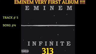 EMINEM313INFINITE ALBUMVery first AlbumFIRST REACTION [upl. by Shina]