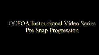 Pre snap progression [upl. by Shererd]