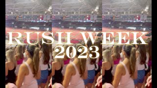 UARK Rush Week 2023 [upl. by Morie]