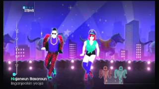 Gangnam Style  Just Dance 4 for Wii  Wii Fitness [upl. by Helbonna617]