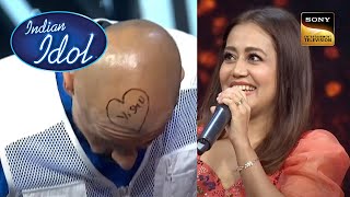 Neha Kakkar ने Vishal Dadlani के सर पर Draw किया Heart  Indian Idol S12  Full Episode [upl. by Mur]