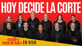 EnVivo CaféYNoticias ¬ Hoy decide la Corte ¬ Reforma Judicial es por corruptos Sheinbaum [upl. by Atinehc]