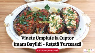 Vinete Umplute la Cuptor Imam Bayildi  Reteta Turceasca Pas cu Pas [upl. by Etem]