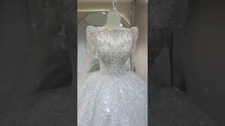 churlyawurfel wedding dress💃💃💃💃💃 eventdress weddinggown weddingpartydress wedding bridal [upl. by Nanor388]