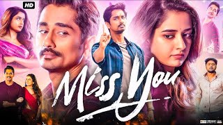 Latest Tamil Movies 2024  Miss You Full Movie In Tamil  New Tamil Movies 2024 Full Movie  Review [upl. by Cloris741]