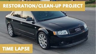 Audi A4 B6 Ultrasport  Clean Up Time Lapse Compilation [upl. by Leonardi]