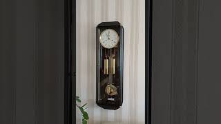 Wanduhr SeilzugRegulator Wallclock Kieninger Germany [upl. by Ailic]