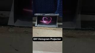 DIY Homemade Hologram Projector 📽CrafterEasy06 diy craft art shorts hologramprojector kids [upl. by Aleahc]