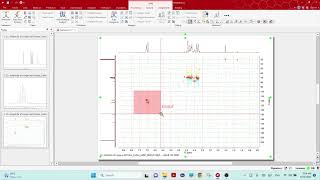 HSQC NMR process in MestReNova software [upl. by Angele]