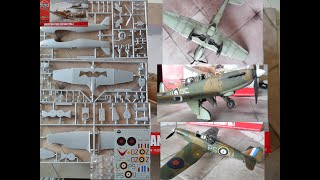 Boulton Paul Defiant Airfix 172 Unboxing and build [upl. by Anaiek230]