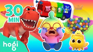 Learn Colors with Pop It and More｜BEST SONGS of the MONTH｜Colors for Kids｜Jingle Play｜Hogi Colors [upl. by Ennoirb]