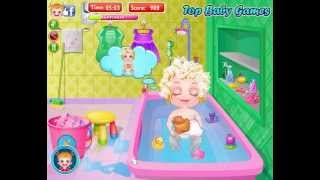 Baby Hazel Higiene en el Baño  Baby Hazel Bathroom Hygiene juegos infantiles [upl. by Adlen]