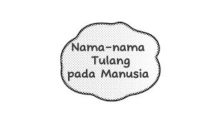 Lagu Namanama Tulang pada Manusia  Pembelajaran Kelas V Tema 1  irama lagu quotAbang Tukang Baksoquot [upl. by Morten772]