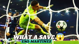 WHAT A SAVE BRO ❓😱THE WORLD CLASS SAVING THE Emiliano Martínez 🫡🦅 [upl. by Atirat]