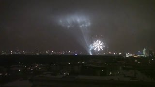 Fireworks at Berlin Brandenburger Tor [upl. by Yniffit]