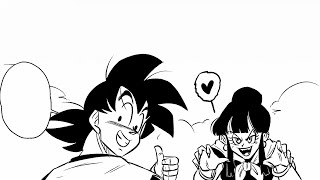 Feral Chichi Wants Goku  DBZ Comic Dub [upl. by Valentino746]