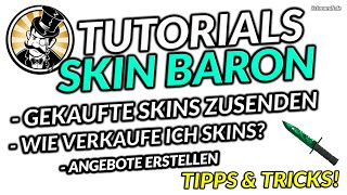 Skinbaron Tutorials Gekaufte Skins zusenden amp wie verkaufte ich Skins auf Skinbaron [upl. by Ahselaf]