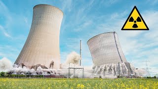 Explosive Demolition of Nuclear Power Plant Philippsburg  Blasting [upl. by Esihcoc]