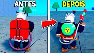 ANTES E DEPOIS DE TODAS AS GUNSARMAS do BLOX FRUITS [upl. by Krenek]