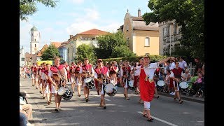 Bunter Festzug Schuetzenfest Biberach 2018 [upl. by Ymaj]