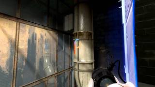 Portal 2  Pumpstation Beta Tiny portal glitch [upl. by Prichard]