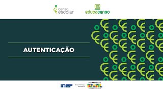 Autenticação no Sistema Educacenso  1ª etapa do Censo Escolar 2023 [upl. by Slohcin]