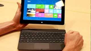 ASUS Windows RT Tablet 600  Worlds first Windows RT consumer device [upl. by Kcirde]