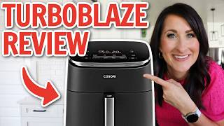 Cosori TurboBlaze Air Fryer Review  My New Favorite Air Fryer [upl. by Erdnassak170]