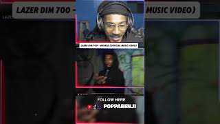 Poppa Benji Reacts To LAZER DIM 700  WIKKID OFFICIAL MUSIC VIDEO lazerdim700 [upl. by Faxen]