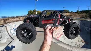 quotConcrete Disciplequot ARRMA TALION 6s Desert Racer vs Skatepark [upl. by Sherry]