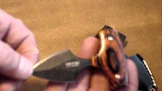 Push Dagger by quotCold Steelquot Ultimate Silent Defense Weapon [upl. by Itraa]