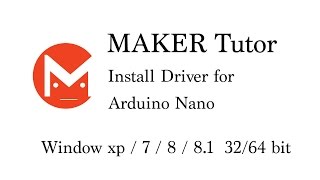 Install Driver for Arduino Nano Compatible  China  Window xp78 32amp64 bit [upl. by Nodnab]