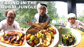 Steak Paradise Dining Amidst Natures Splendor in Dubais Jungle Oasis [upl. by Nealey849]