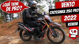 Vento Crossmax 250 Pro reseña  Los 10 PUNTOS a considerar  Alets Go [upl. by Strephon]