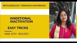 Insertional inactivation Biotechnology  chap1 Principles and process [upl. by Aileme786]