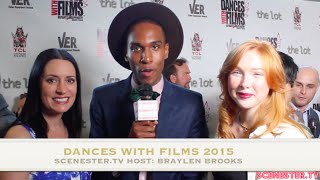 Welcome To Happiness Film Interview at Dances With Films 2015 [upl. by Ibrik]