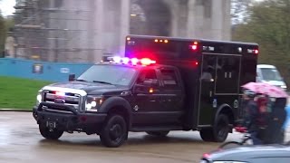 Barack Obamas MASSIVE Motorcade in London [upl. by Eleni727]