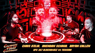 Calabasas Fight Companion UFC 267 w Chris D’Elia and Bryan Callen [upl. by Griselda671]