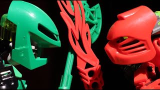 Tahu VS Lewa Bionicle stop motion [upl. by Eldrid]