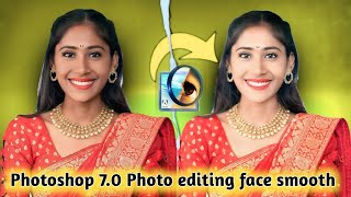 adobe photoshop 70 photo editing  adobe photoshop 70 photo editing face smooth  Mukesh Graphy [upl. by Suiradel102]