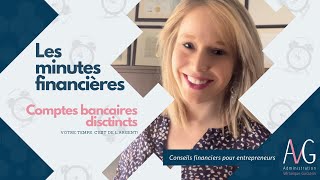 Comptes bancaires distincts AVG [upl. by Coltin]