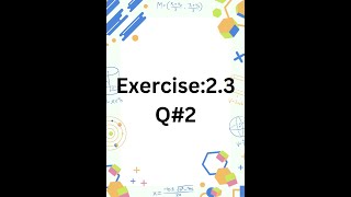 exercise 23 Q2 class 9 logarithms class 9 mathematics new book 2024sindh text book board [upl. by Eiryt]