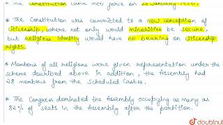 COMPOSITION OF CONSTITUENT ASSEMBLY [upl. by Loydie880]