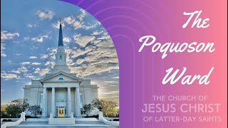 Poquoson Ward Sacrament Meeting 111724 [upl. by Aicenat]