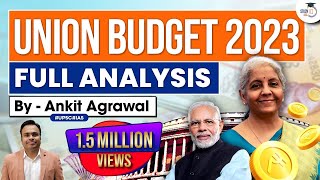 Union Budget 202324  Complete Analysis amp Highlights  UPSC Economy Budget Economic Survey UPSC [upl. by Weiss]