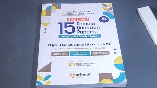 Arihant I Succeed Sample Papers English Class 10 Quick Notes Full Review Top Sample Papers [upl. by Ynattib]