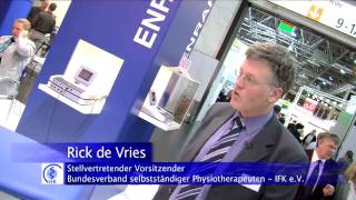 IFK Physiotherapie auf der MedizinMesse Medica Düsseldorf 2009 [upl. by Yroffej]