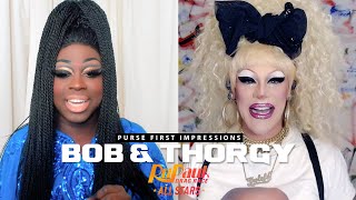 Bob The Drag Queen amp Thorgy Thor  Purse First Impressions  RPDR AllStars 6 EP8 Snatch Game [upl. by Armillas]