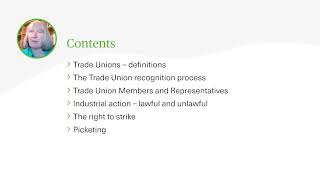 An Introduction to Trade Unions amp Industrial Action  Webinar [upl. by Alwitt]